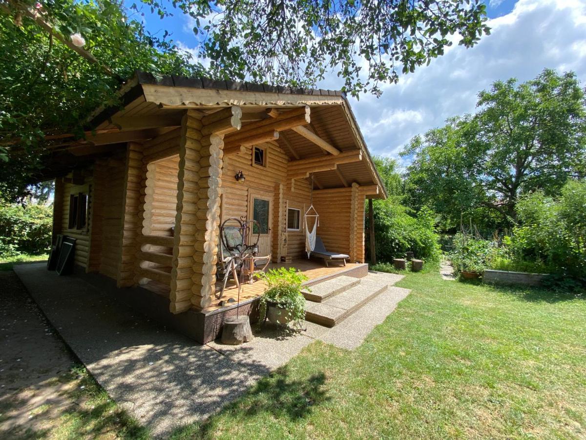 Gemuetliche Blockhuette In Wiennaehe Zofing Exterior foto